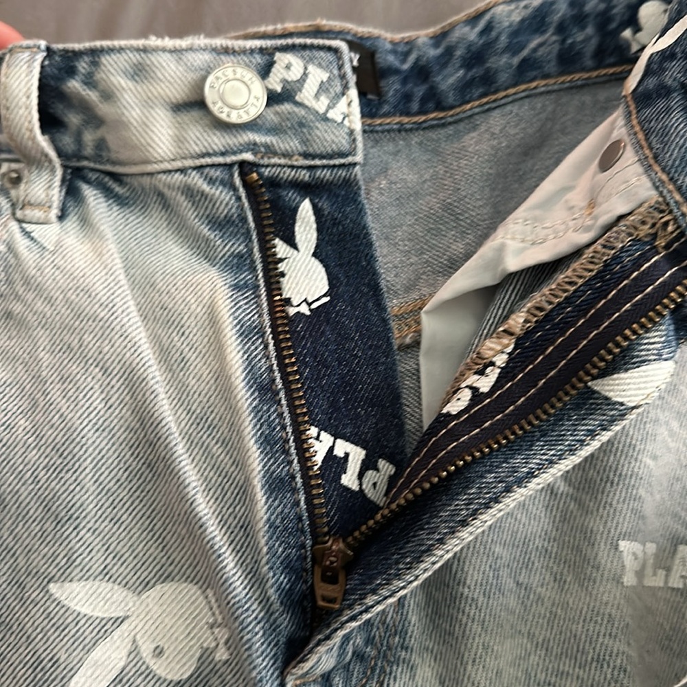 Playboy by Pacsun denim shorts. - Picture 4 of 4